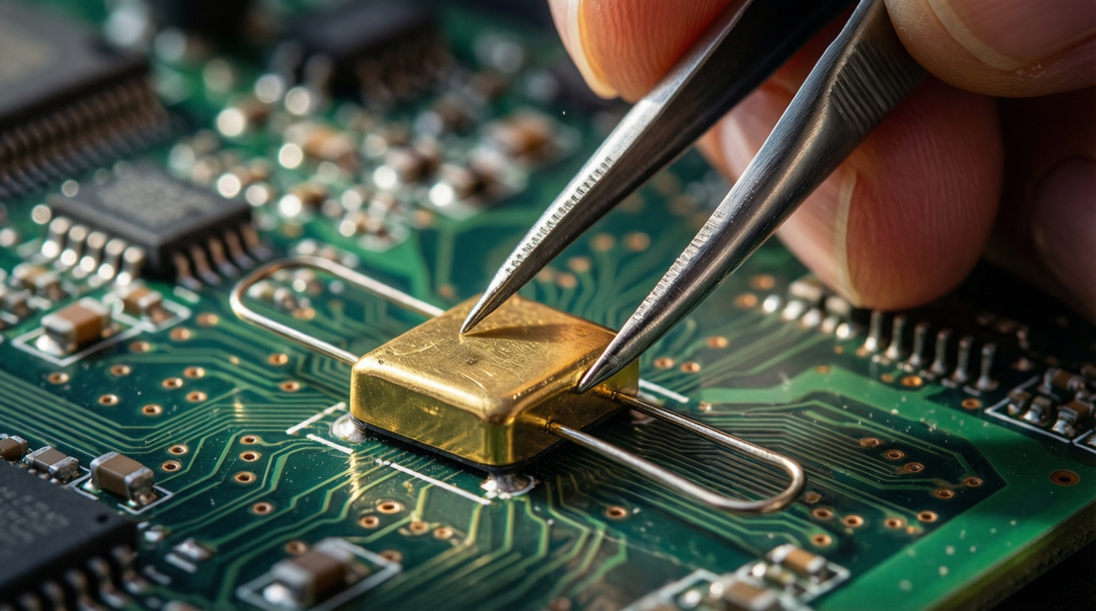 best smart LCR tweezers for surface mount component testing and diagnostics