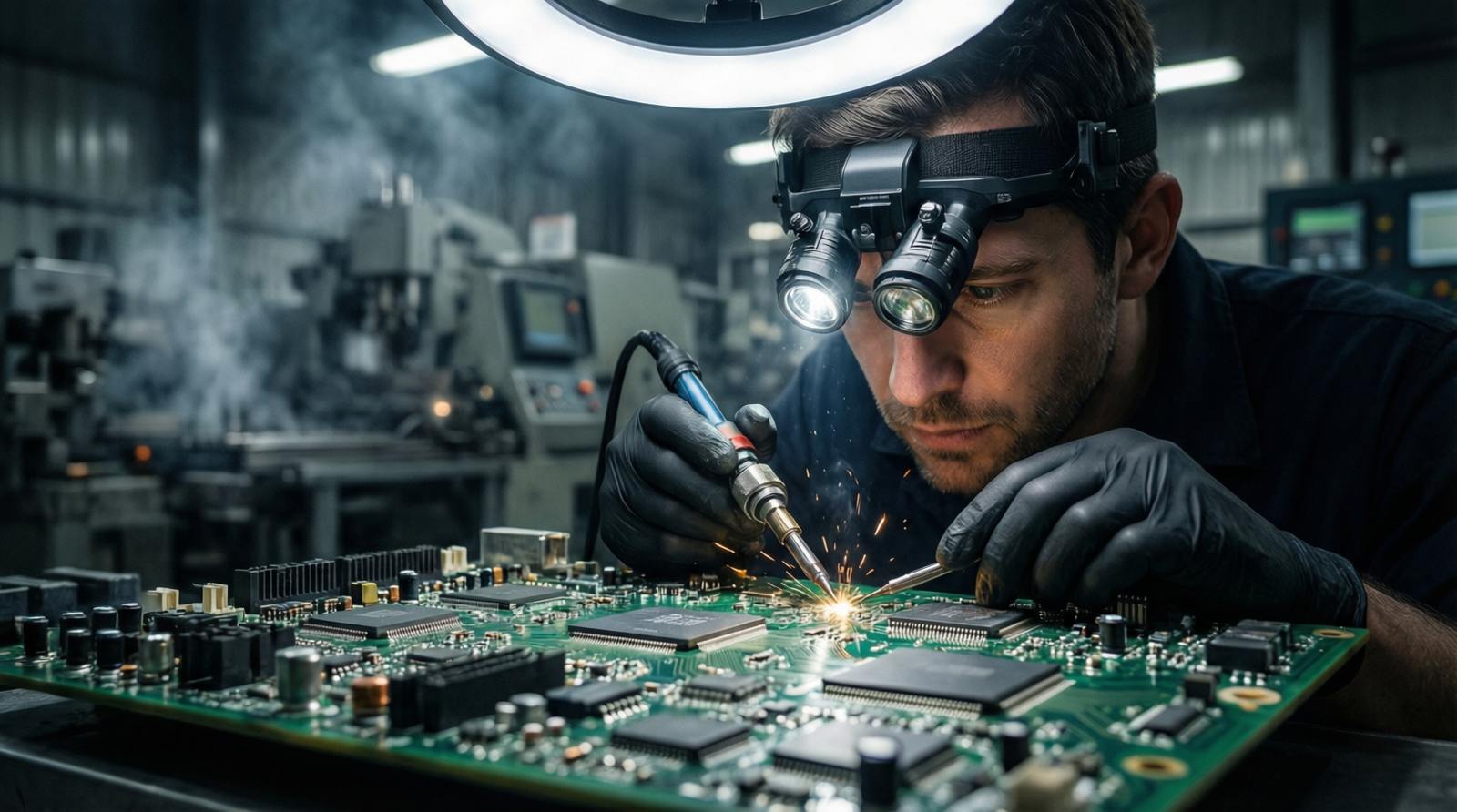 Precision SMD Rework & Secure Infrastructure Diagnostics Guide