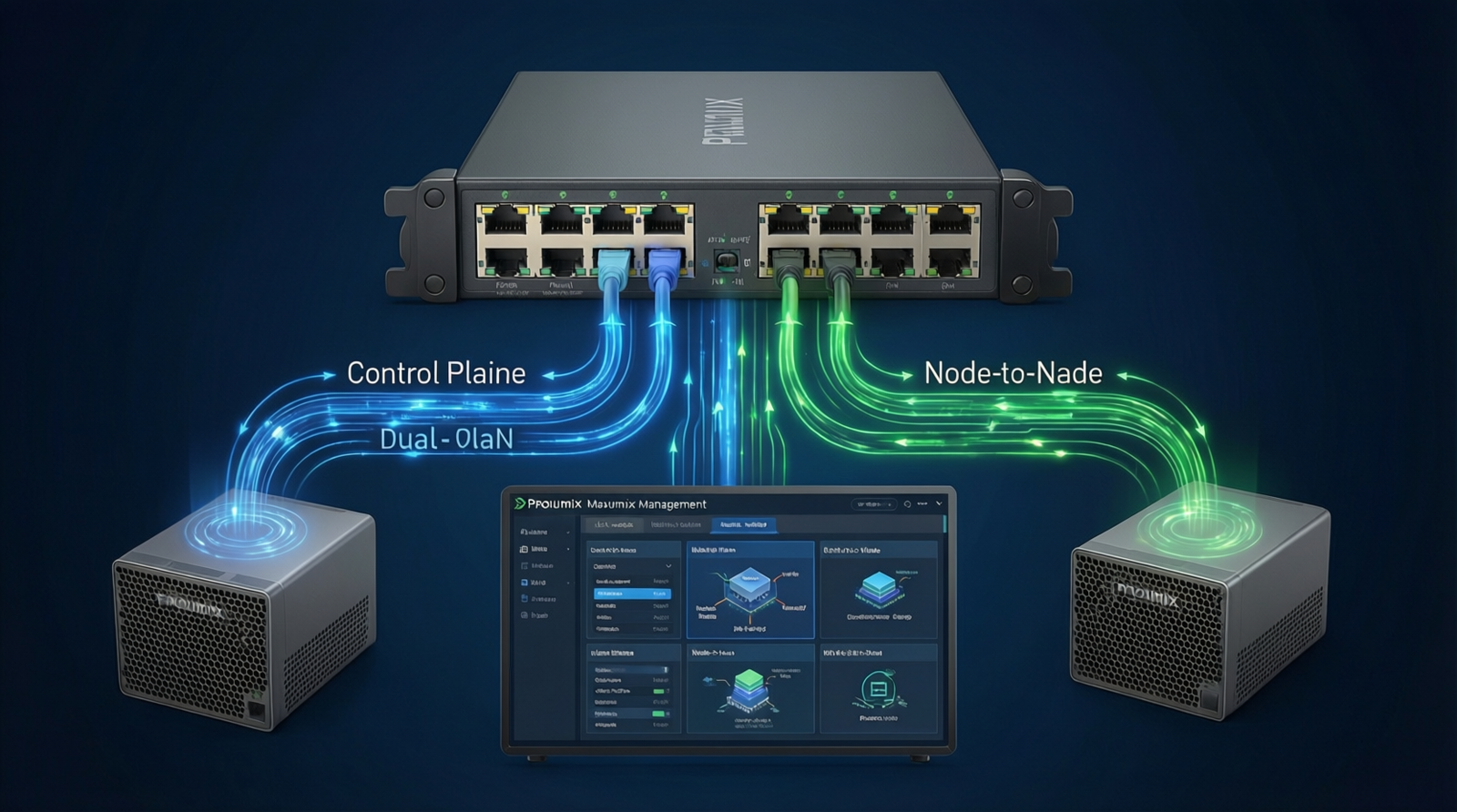 how to build high density mini PC proxmox cluster for DevOps testing