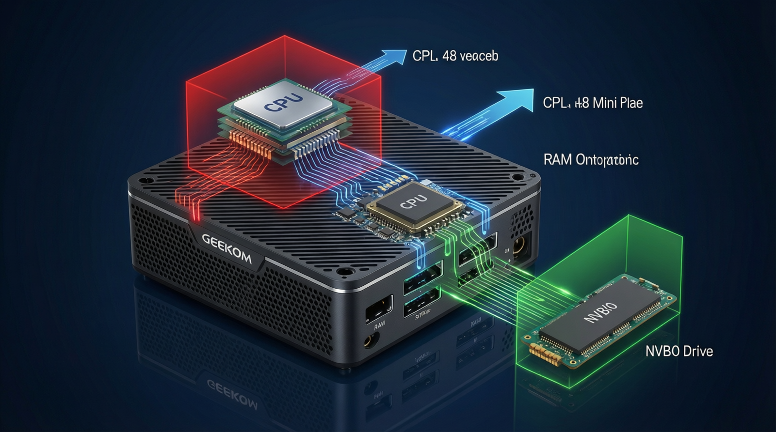 GEEKOM A8 TrueNAS core storage server setup with M.2 NVMe storage